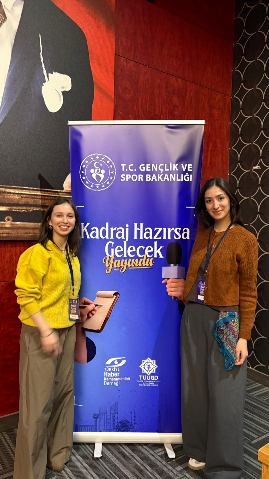 Yeni Medya ve İletişim Bölümü Öğrencileri Ankara’da Gazetecilik Atölyesine Katıldı